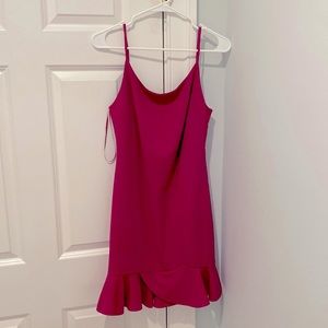 Fuchsia Aqua mini dress